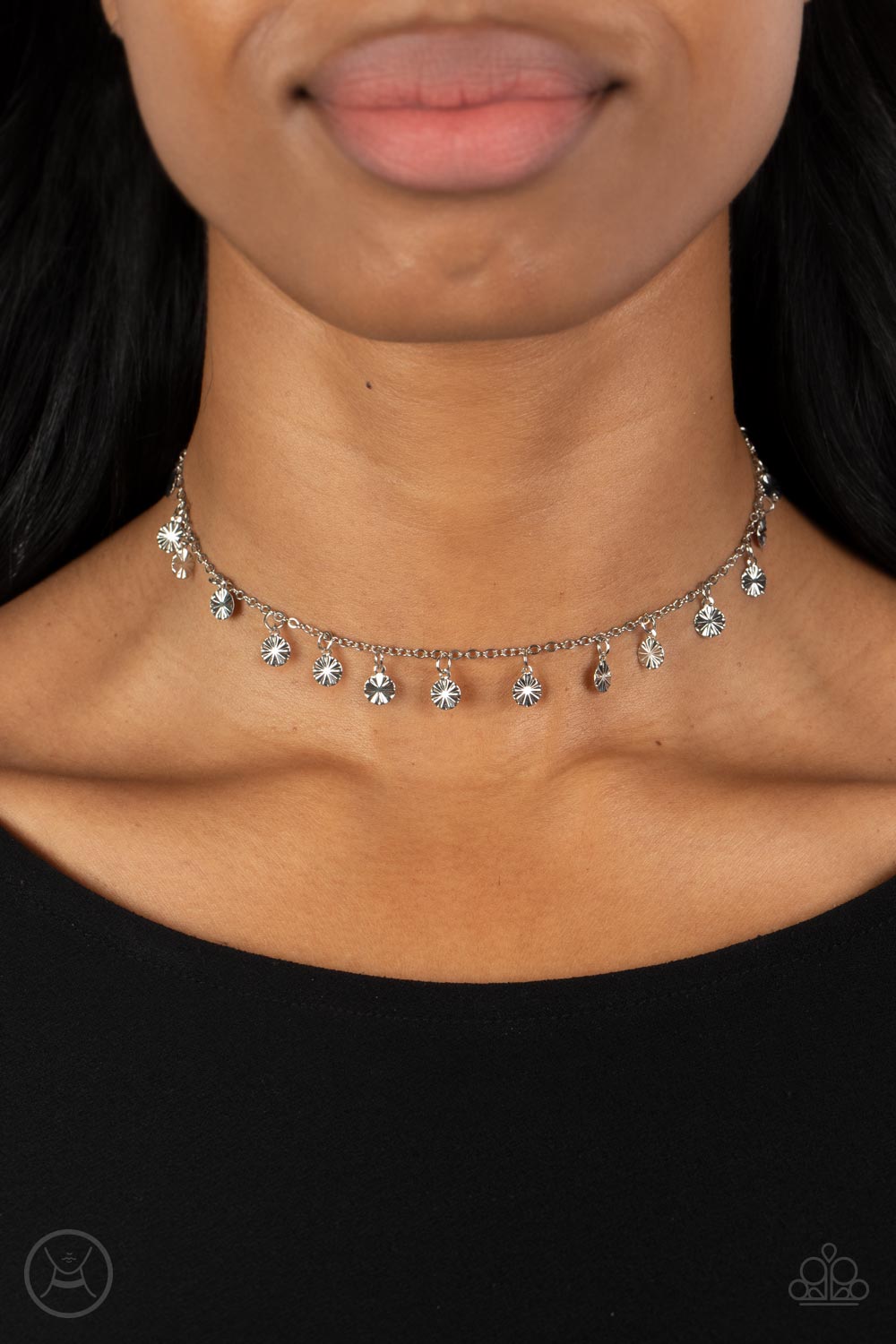Silver Choker Necklace