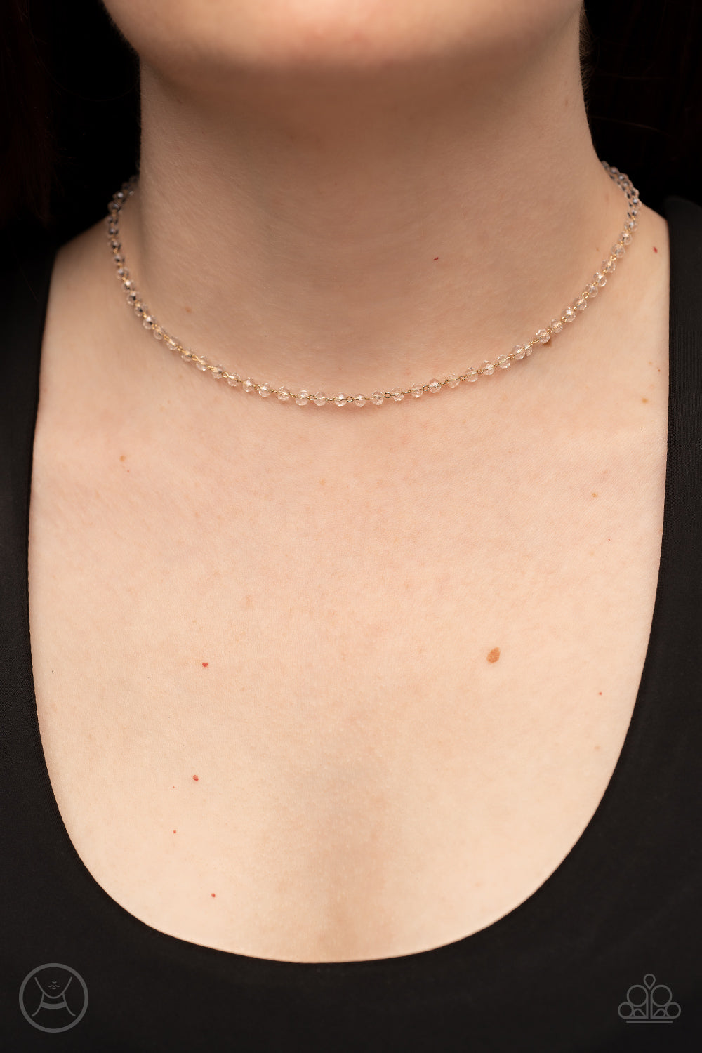 Dainty Gold Choker Necklace
