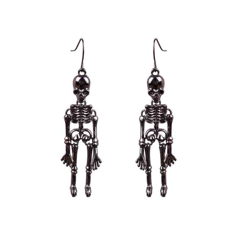 Skeleton Alloy Earrings