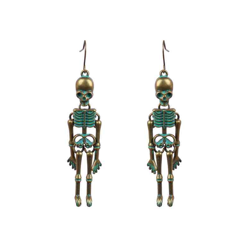 Skeleton Alloy Earrings